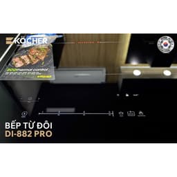 Bếp từ đôi Kocher DI 882PRO | Made in Korea | Công nghệ châu âu | Bảo hành chính hãng 3 năm 5