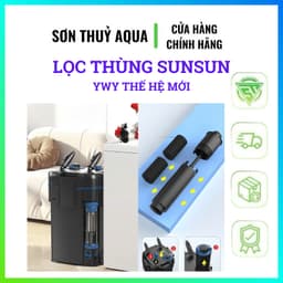 Lọc thùng tách phân Sunsun YWY 800 - tích hợp tách phân, lọc phụ, xả đáy 4