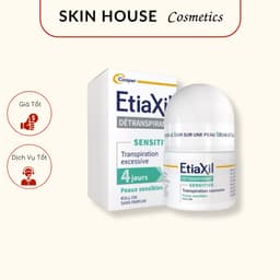 Lăn Khử Mùi Etiaxil Kiểm Soát Mồ Hôi 72h 15ml Cho Da Nhạy Cảm | Chính Hãng Skin House 1