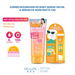 Serum Chống Nắng Toàn Thân MizuMi UV Bright Body SPF50+ PA++ 180ml 120ml Dưỡng Sáng shop Cosin Store 5