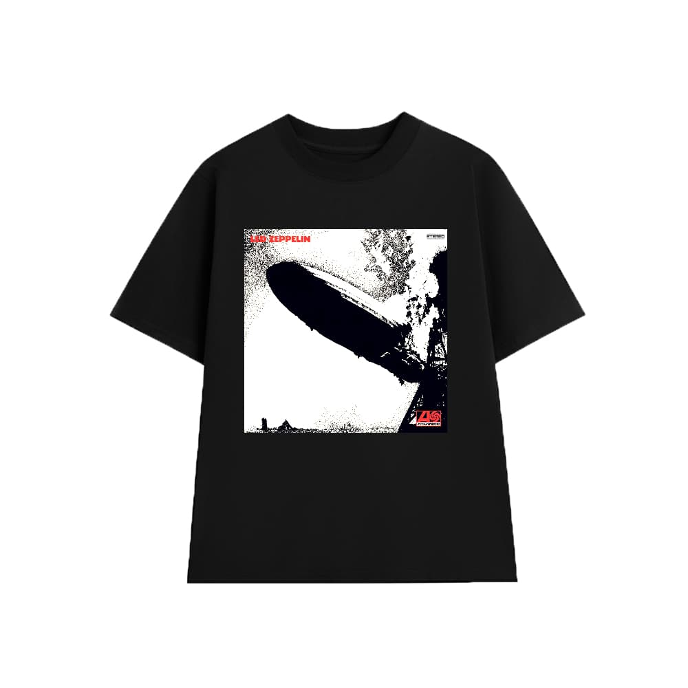 Áo Thun Led Zeppelin (album) - LED ZEPPELIN vintage, Unisex Form Rộng Cotton Mềm