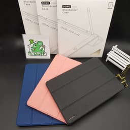 [DUX DUCIS-Có Khay Bút] Bao Da MTB Samsung Tab S9 FE+ / S9 FE PLUS 12.4" 2023 DOMO Series Lưng Dẻo Vải Jean Chính Hãng 7