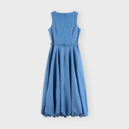 Đầm sát nách nữ dáng xoè GENVIET JEANS váy denim giấy mỏng nhẹ, thoáng mát thiết kế thanh lịch trẻ trun 9181 8