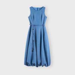 Đầm sát nách nữ dáng xoè GENVIET JEANS váy denim giấy mỏng nhẹ, thoáng mát thiết kế thanh lịch trẻ trun 9181 6