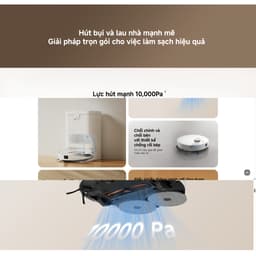 Robot hút bụi lau nhà Xiaomi Vacuum H50/H50 Pro EU- Chính Hãng Bảo Hành 12 Tháng 6