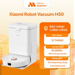 Robot hút bụi lau nhà Xiaomi Vacuum H50/H50 Pro EU- Chính Hãng Bảo Hành 12 Tháng 1