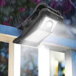 Đèn kẹp năng lượng mặt trời ngoài trời cảm ứng 3 chế độ có thể điều chỉnh Chống nước siêu sáng bền bỉ ánh sáng trắng 8