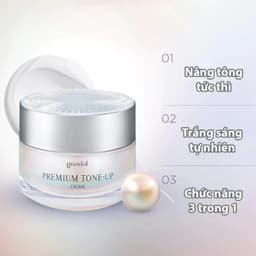 Kem Dưỡng Ốc Sên Goodal Premium Snail Tone Up Cream 30ml Hàn Quốc Dưỡng Trắng Và Nâng Tôn✨ Kem Dưỡng Nâng Tông Da Ốc Sên 2