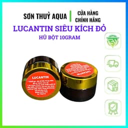 Lucantin kích đỏ cá koi cá vàng 10g – tăng màu đỏ tự nhiên – kích thích ăn mạnh cho cá cảnh 2