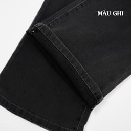 Quần bò nữ ống loe cạp cao GENVIET JEANS vải denim form ôm, chất co giãn 8783 8