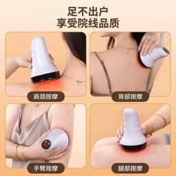 Máy Cạo Gió Giác Hơi Điện Tử Cầm Tay 8 Bi Từ Tính Đa Năng (a minh) 9