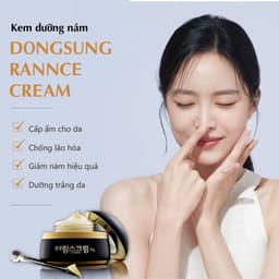 [Hộp Lớn] Kem Dưỡng Trắng Giảm Nám DongSung Rannce Cream 70g – Làm Mờ Thâm Sạm, Dưỡng Da Sáng Mịn Từ Hàn Quốc 5
