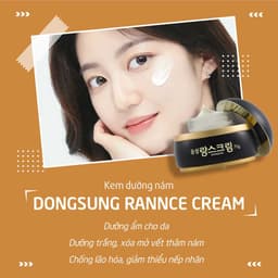 [Hộp Lớn] Kem Dưỡng Trắng Giảm Nám DongSung Rannce Cream 70g – Làm Mờ Thâm Sạm, Dưỡng Da Sáng Mịn Từ Hàn Quốc 7