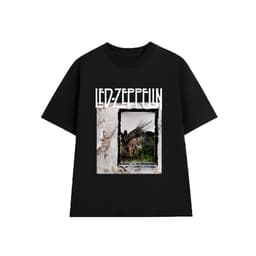 Áo Thun Led Zeppelin IV (album) - LED ZEPPELIN vintage, Unisex Form Rộng Cotton Mềm 1