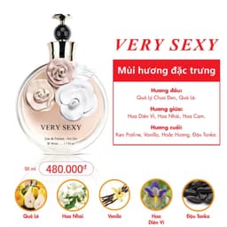 Nước hoa nữ Very Sexy - NGỌT NGÀO, QUYẾN RŨ, LÔI CUỐN (100ML) - Cam kết chính hãng 3