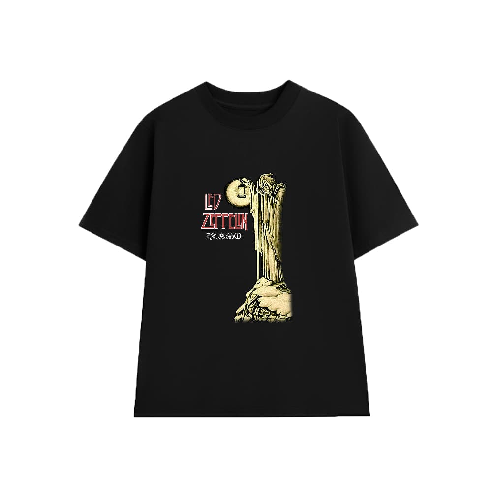 Áo Thun LED ZEPPELIN vintage LZ004, Unisex Form Rộng Cotton Mềm
