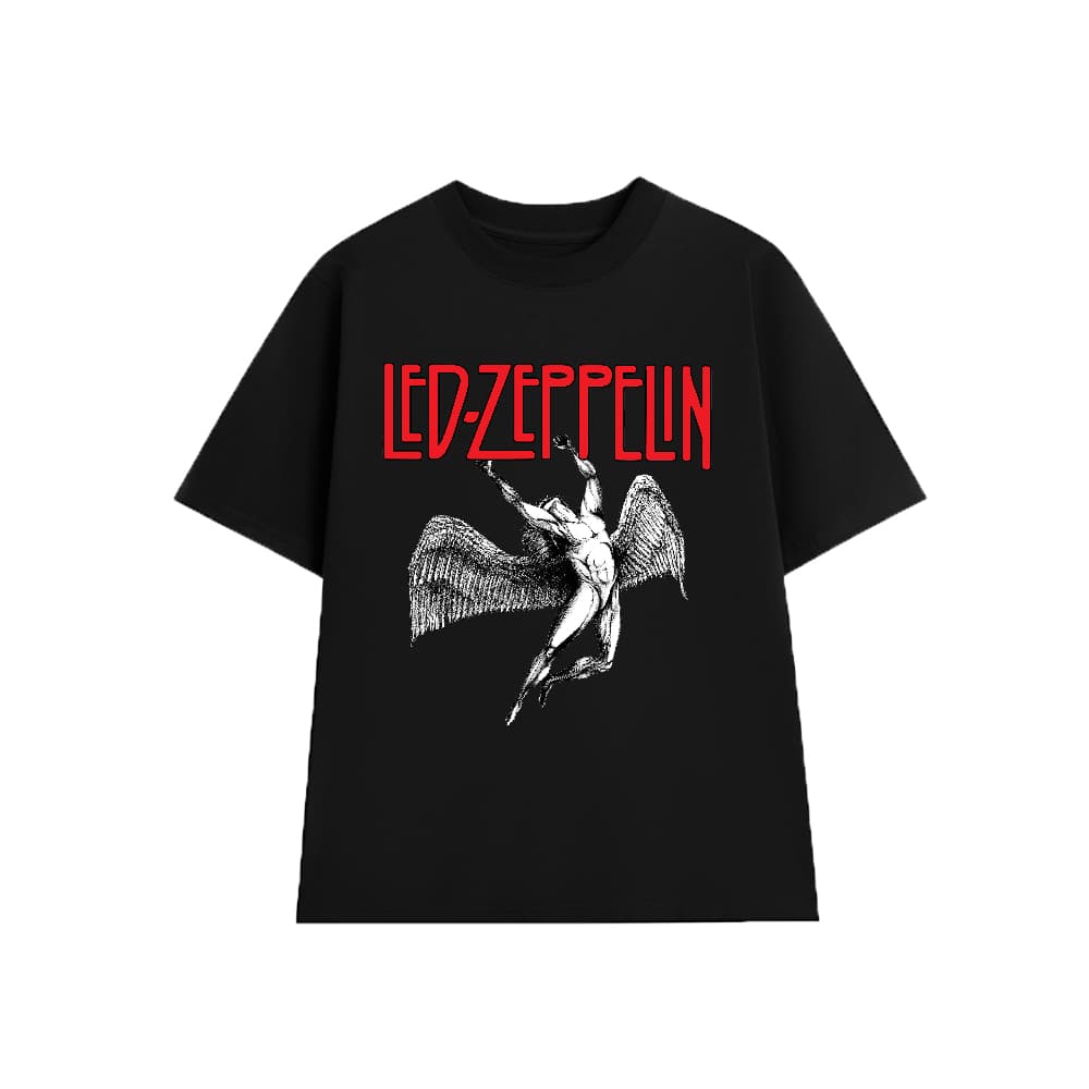 Áo Thun LED ZEPPELIN vintage LZ005, Unisex Form Rộng Cotton Mềm