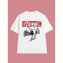Áo Thun LED ZEPPELIN vintage LZ005, Unisex Form Rộng Cotton Mềm 2