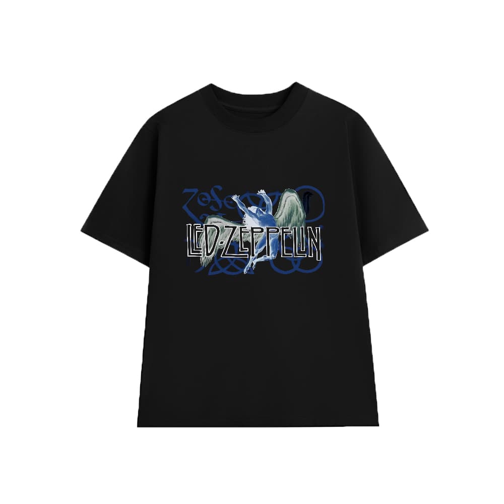 Áo Thun LED ZEPPELIN vintage LZ006, Unisex Form Rộng Cotton Mềm