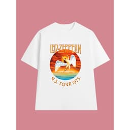 Áo Thun LED ZEPPELIN vintage LZ009, Unisex Form Rộng Cotton Mềm 2