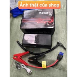 Bơm lốp kích bình ô tô tích hợp sạc dự phòng, đèn pin siêu sáng nhỏ gọn tiện lợi dễ sử dụng 9