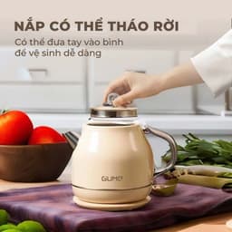 Ấm Siêu Tốc Cao Cấp GUME GMEK Chính Hãng - Dung Tích 1.8L - Công Suất 1800W - An Toàn 5