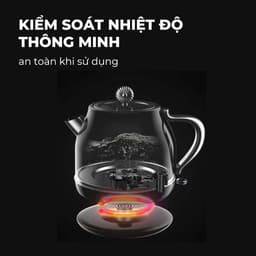 Ấm Siêu Tốc Cao Cấp GUME GMEK Chính Hãng - Dung Tích 1.8L - Công Suất 1800W - An Toàn 8
