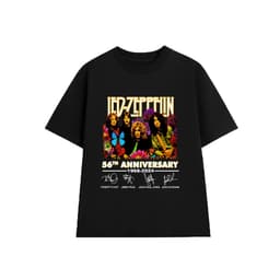Áo Thun LED ZEPPELIN BAND vintage B004, Unisex Form Rộng Cotton Mềm 1