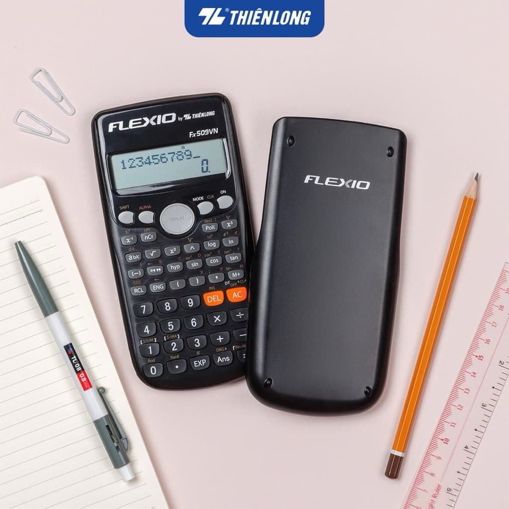 MÁY TÍNH KHOA HỌC FLEXIO Fx509VN – NHỎ GỌN, DỄ DÙNG(chính hãng)