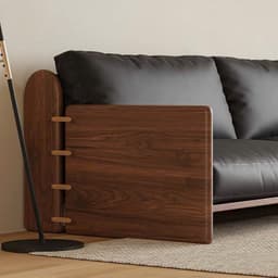 Ghế sofa gỗ tự nhiên đệm nỉ, da VUADECOR VS120 6