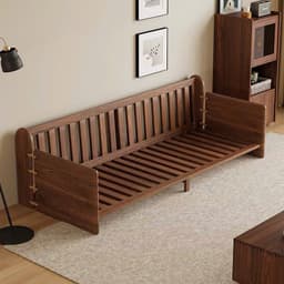 Ghế sofa gỗ tự nhiên đệm nỉ, da VUADECOR VS120 7
