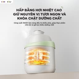Máy Xay Ăn Dặm Bear 0.35L BFM-045KN Đa Năng Mini Tiện Lợi Bảo Hành 18 Tháng 3