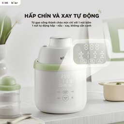 Máy Xay Ăn Dặm Bear 0.35L BFM-045KN Đa Năng Mini Tiện Lợi Bảo Hành 18 Tháng 8