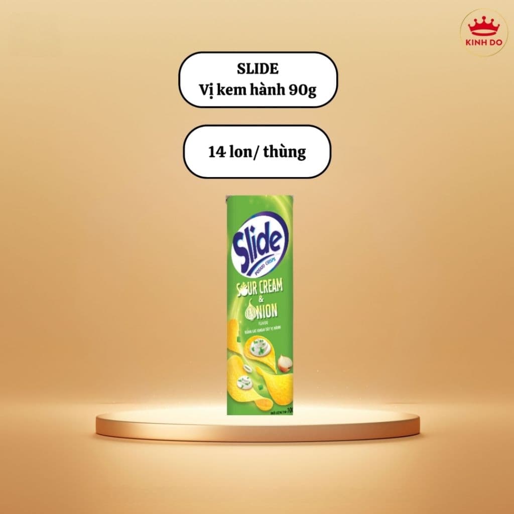 Thùng 14 lon Slide khoai Tây lon 90g nhiều vị - Bách Hóa Phúc Vinh