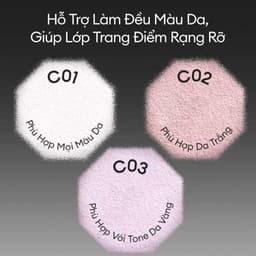 Phấn Phủ Bột Kiềm Dầu Mỏng Nhẹ COLORKEY Hạt Phấn Siêu Mịn, Kiểm Soát Dầu 24h, Chống Nước, Lâu Trôi 8g/Hộp 3