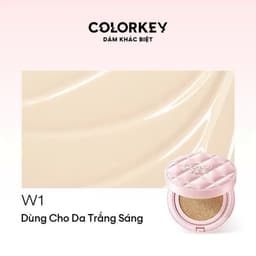 COLORKEY Cushion Chống Nắng SPF50+ PA++++ Kẻ Ô Hồng, Mỏng Nhẹ, Lâu Trôi 24H,  Nâng Tone Tự Nhiên, Dưỡng Sáng 11g 4