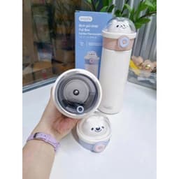 Bình giữ nhiệt Fuji Boo 500ml Inochi  – Inox 316, Giữ nhiệt trên 6h, thiết kế dễ thương 8