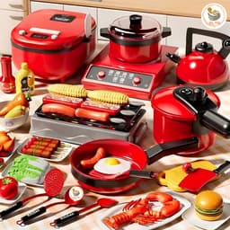 Bộ Đồ Chơi Nấu Ăn Playhouse 36 Chi Tiết, Bếp Có Đèn Đồ Chơi Cho Bé, Đồ Chơi Nấu Ăn Cho Bé, Memocshop 3