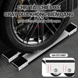 Thanh Trượt Đa Năng Di Chuyển Đồ Nặng Tải Trọng 500Lbs(250kg), Giá Đỡ Tủ lạnh Có Bánh Xe Có Thể Điều Chỉnh Kích Thước 5