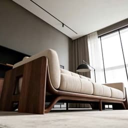 Ghế sofa gỗ tự nhiên đệm nỉ, da VUADECOR VS127 6