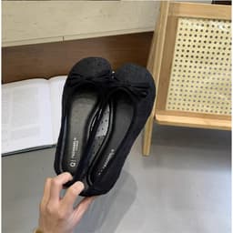 Giày Bệt Nữ - Giày Búp Bê Mary Jane Ren Nơ Chấm Bi Nữ Tính Thanh Lịch Dễ Phối Đồ - N0029-HH4 2