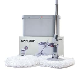 Bộ cây lau nhà LocknLock ETM440GRY xoay 360 độ có thùng vắt, 2 bông lau, hàng chính hãng - JoyMall 2