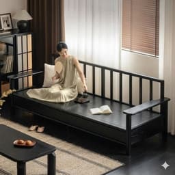 Ghế sofa gỗ tự nhiên có ngăn kéo VUADECOR VS131 9