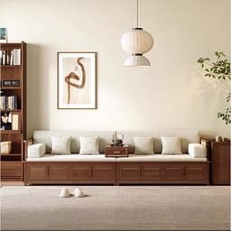 Ghế sofa gỗ tự nhiên phối mây VUADECOR VS132 6