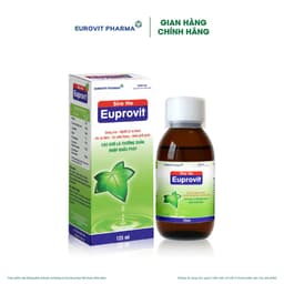 Siro Ho Euprovit - Giúp Giảm Ho, Sổ Mũi, Hỗ Trợ Giảm Nguy Cơ Viêm Đường Hô Hấp 1