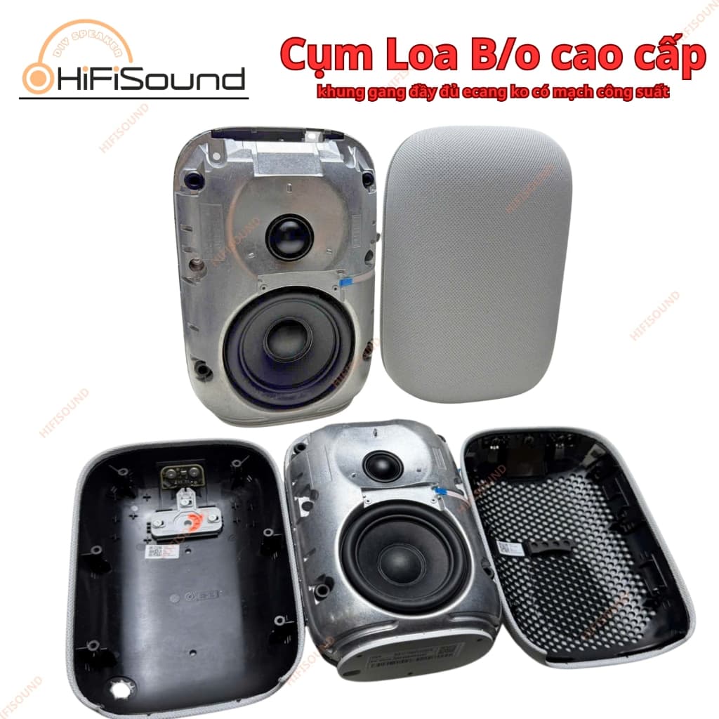 Cụm loa B&O nhập khẩu loa hifi siêu hay - 1 bass 3,25inch, 1 loa treble 1inch