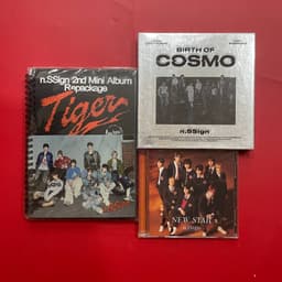 Album Kpop n.SSign Official - Album BIRTH OF COSMOS / Happy & - Secondhand Giá Rẻ - [Sẵn Card/Pob] nSSign Chính Hãng 1