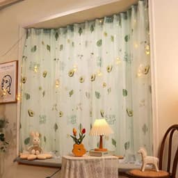 Rèm cửa 2in1 vừa dán tường vừa treo tường tặng kèm phụ kiện dán và treo khi mua rèm 7