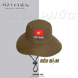 MŨ VÀNH LAO ĐỘNG ,BO NAM TÌNH NGUYỆN THÊU CỜ VN NAM NỮ 7