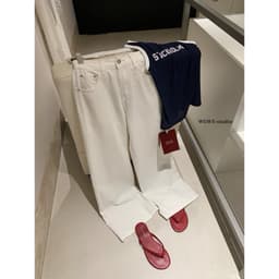 [SẴN] 𝑻𝒉𝒆𝑴𝒂𝒚 x 𝐖𝐆𝐖𝐄/ Quần Kaki Suông Mềm WG.WE 9145, Quần Kaki Nữ Ống Rộng Lưng Cao Dài 102cm 7